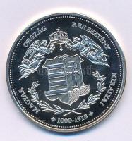 DN "Magyarország Keresztény Királyai / I. "Igazságos" Mátyás 1458-1490" Ag emlék...