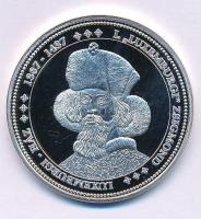 DN "Magyarország Keresztény Királyai / I. "Luxemburgi" Zsigmond 1387-1437" Ag emlékérem kapszulában (20,2g/0.333/38,36mm) T:PP pici patina