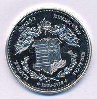 DN "Magyarország Keresztény Királyai / I. "Könyves" Kálmán 1095-1116" Ag emlékér...