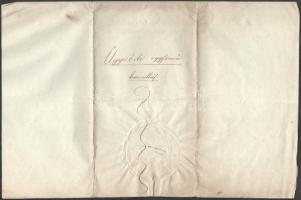 1848 Kolozsvár. Brunnbergi Brunner Sámuel főkormányi titoknok aláírásával ellátott ügyvédi meghatalm...