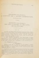 Archivum Balatonicum. 1926. I. évf. 2. Szerk. Csiki Ernő, Hankó Béla és Entz Géza. 273p. IV. tábla. ...