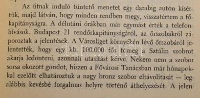 Kopácsi Sándor: Az 1956-os magyar forradalom és a Nagy Imre per. Tanúk-Korunkról. Bp., 1980, Magyar ...