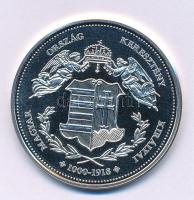 DN "Magyarország Keresztény Királyai / I. Károly Róbert 1308-1342" Ag emlékérem kapszulába...