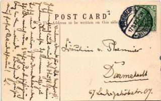 1912 Calcutta, Kolkata; Shipping on the Hooghly, steamships (EK)