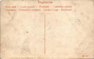 Praha, Prag, Prague; Jubilejní vystava, Habesská vesnice / Prague Jubilee Exhibition, Abyssinian vil...