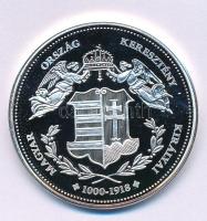 DN "Magyarország Keresztény Királyai / III. Károly 1711-1740" Ag emlékérem kapszulában (20...