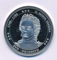 DN "Magyarország Keresztény Királyai / II. Mária Terézia 1740-1780" Ag emlékérem kapszulában (20,2g/0.333/38,36mm) T:PP