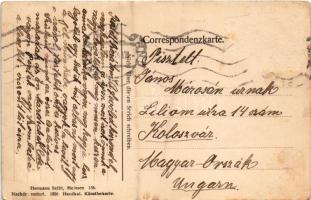 Brno, Brünn; Krautmarkt, Josef Lidl, J. Sinderhauf / market square, shops, town hall (Rb)