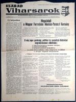 [Folyóirat, 1956.] Szabad Viharsarok. A Csongrád megyei dolgozók lapja. I. évfolyam, 5. szám. (1956....