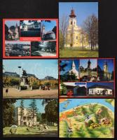 Modern magyar városképes gyűjteményrész N-NY betűig, legalább 700 lap cipős dobozban