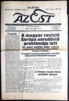 [Folyóirat] Az Est. Politikai napilap. Főszerkesztő: Miklós Andor. XXIV. évfolyam, 291. szám. (1933....