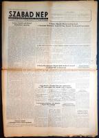 [Folyóirat] Szabad Nép. A Magyar Dolgozók Pártjának központi lapja. X. évfolyam, 245. szám. (1952. o...