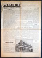 [Folyóirat] Szabad Nép. A Magyar Dolgozók Pártjának központi lapja. X. évfolyam, 278. szám. (1952. n...