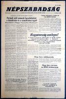 [Folyóirat, 1956.] Népszabadság. A Magyar Szocialista Munkáspárt lapja. I. évfolyam, 1. szám. (1956....