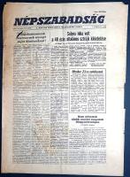 [Folyóirat, 1956.] Október 23-ra emlékezünk. Súlyos hiba volt a 48 órás általános sztrájk kihirdetés...