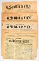 1901-1929 29 db újság Mezőkövesd és vidéke.