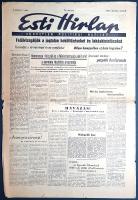 [Folyóirat, 1956.] Esti Hírlap. Független politikai napilap. I. évfolyam, 1. szám. (1956. december 2...