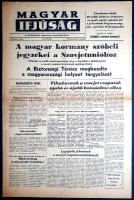 [Folyóirat, 1956.] A magyar kormány szóbeli jegyzékei a Szovjetunióhoz. Tiltakozunk a szovjet csapat...