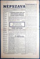 [Folyóirat, 1956.] Népszava. A magyar szakszervezetek központi lapja. 84. évfolyam, 256. szám. (1956...