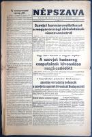 [Folyóirat, 1956.] Nagy Imre üzenete a magyar néphez: A szovjet hadsereg csapatainak kivonulása megk...