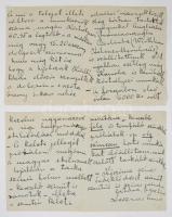 ca 1912 Lesznai Anna (1885-1966) költő, író, grafikus, iparművész, a Nyolcak vendégtagjának izgalmas...