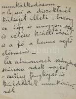 ca 1912 Lesznai Anna (1885-1966) költő, író, grafikus, iparművész, a Nyolcak vendégtagjának izgalmas...