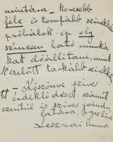 ca 1912 Lesznai Anna (1885-1966) költő, író, grafikus, iparművész, a Nyolcak vendégtagjának izgalmas...