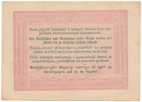 1848. 5Ft vörösesbarna nyomat "TBg. 745656" "Kossuth bankó" T:F
Adamo G109