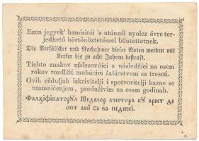 1849. 15kr "Kossuth bankó" T:F erős papír
Adamo G102