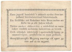 1849. 15kr "Kossuth bankó" T:F
Adamo G102