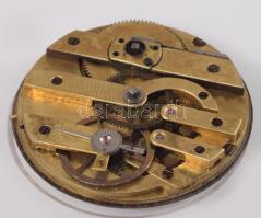 Arany (Au) tokos zsebóra, szétesett állapotban, 14k, jelzett, a tok minimális zománcozással nettó 9,...