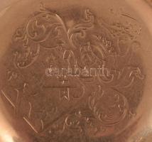 Arany (Au) tokos zsebóra, 14k, jelzett, d: 3,5cm, bruttó 35,7g