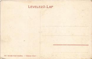 Munkács, Mukacheve, Mukacevo; Fő utca, római katolikus templom, étterem. Bertsik Emil kiadása / main...