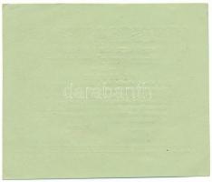 1849. Rozsnyó 1849. július 16. 3kr "Rozsnyó bánya város pénztári utalványa" T:F, szép papí...