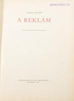 Varga István: A reklám. Bp., 1960, Közgazdasági és Jogi Könyvkiadó. Gazdag fekete-fehér és színes képanyaggal illusztrálva. 442p. Kiadói aranyozott egészvászon-kötés, kopottas állapotban.