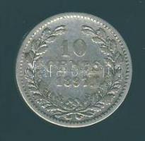 Hollandia 1897. 10c Ag T:2/3