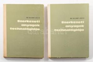 Dr. Gillemot László: Szerkezeti anyagok technológiája I-II. Bp., 1966, Tankönyvkiadó Vállalat. Kiadói félvászon kötés, kissé kopottas állapotban.