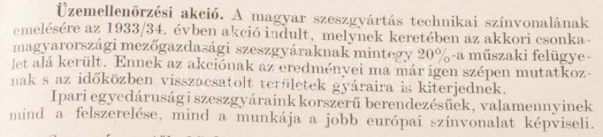 Osztróvszky Antal: Mezőgazdasági ipar. Bp., 1944, Királyi Magyar Egyetemi Nyomda. Félvászon kötés, k...