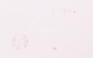 1880-1910 Rudolf Ditmar Znaim nagyméretű ovális szecessziós vadászmintás falitál. Középen levadászot...