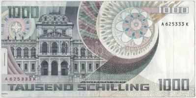 Ausztria 1983. 1000Sch "A 625333 K" T:F
Austria 1983. 1000 Schilling "A 625333 K&quo...