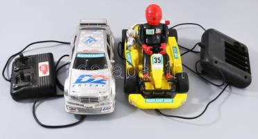 3 darab régebbi működő játék, közte irányíthatóak, klf méretben