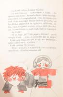 2 darab mesekönyv. Áprily Lajos: Fegyvertelen vadász. Jan Larri: Kukk és Kukki. Egyik volt könyvtári...