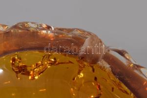 Jegecüveg hamuzó, pattanással, d: 12 cm