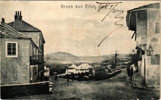 1908 Bileca, Bilek; Herm. Agid. / street view (worn surface)