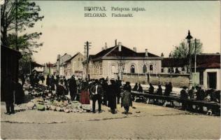 Beograd, Belgrade, Belgrád; Fischmarkt / fish market (EM)