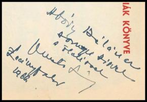 Puszta Sándor: Rapszódiák könyve. Budapest, [1941]. Kapisztrán Sajtó Szöv. 79 p., 1 t. fametszet Mol...