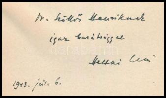 Heltai Jenő: Lumpáciusz Vagabundusz vagy a három jómadár. dr. Szőllős Henrik (1886-1945) urológus, o...