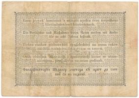 1848. 1Ft "Kossuth bankó" T:F-VG, folt
Adamo G104