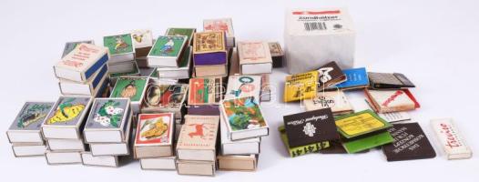 Kb 70 db gyufásdoboz, tartalommal