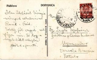 1937 Ókér, Ó-Kér, Okeri, Altker, Zmajevo; Pasicevo, Narodno Kupatilo D. D. Foto Korell / közfürdő, h...